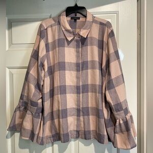 💥Lane Bryant button down shirt size 26